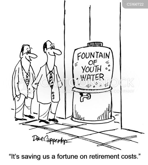 Fountain Of Youth Cartoons and Comics funny pictures from CartoonStock