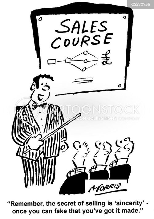 Sales Courses Cartoons and Comics funny pictures from CartoonStock