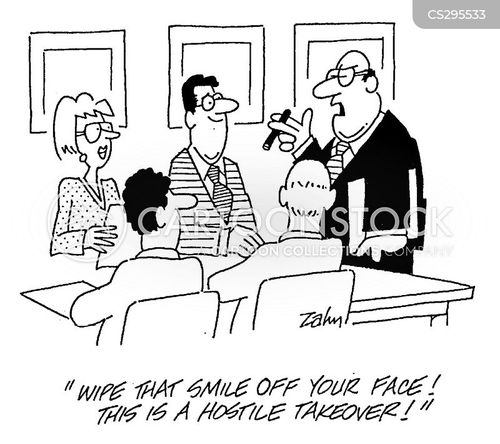 Stock options hostile takeover