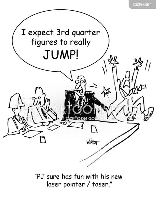 Laser Pointers Cartoons and Comics funny pictures from CartoonStock
