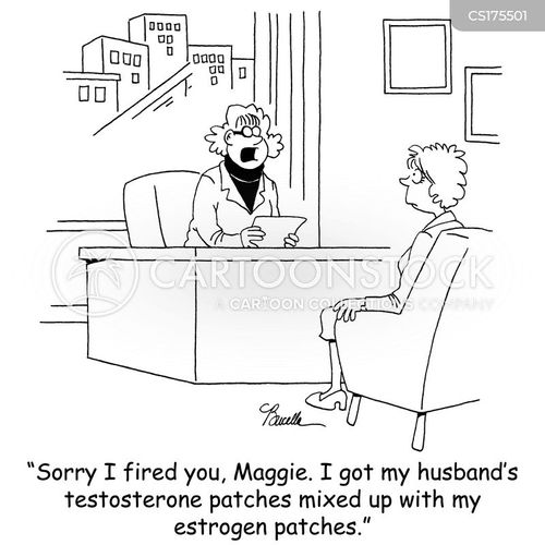 Testosterone patches men