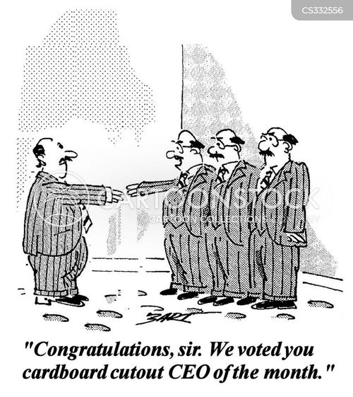 Cardboard Cutouts Cartoons and Comics funny pictures from CartoonStock