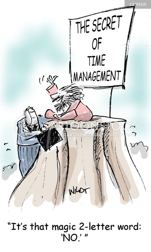 Managing Time Cartoons and Comics funny pictures from CartoonStock