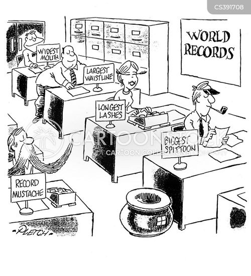 Record Holders Cartoons and Comics funny pictures from CartoonStock