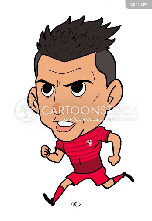 Cristiano Ronaldo Cartoons and Comics - funny pictures from CartoonStock