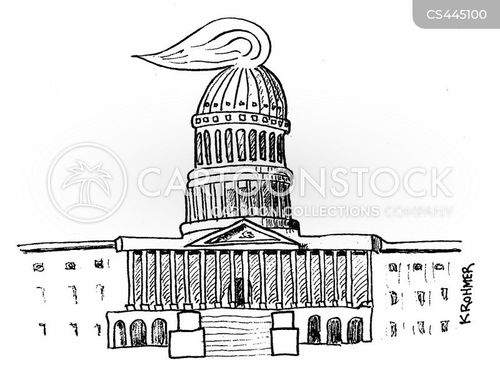 Capitol Buildings Cartoons and Comics - funny pictures from CartoonStock