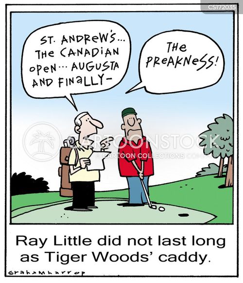 Caddies Cartoons and Comics funny pictures from CartoonStock