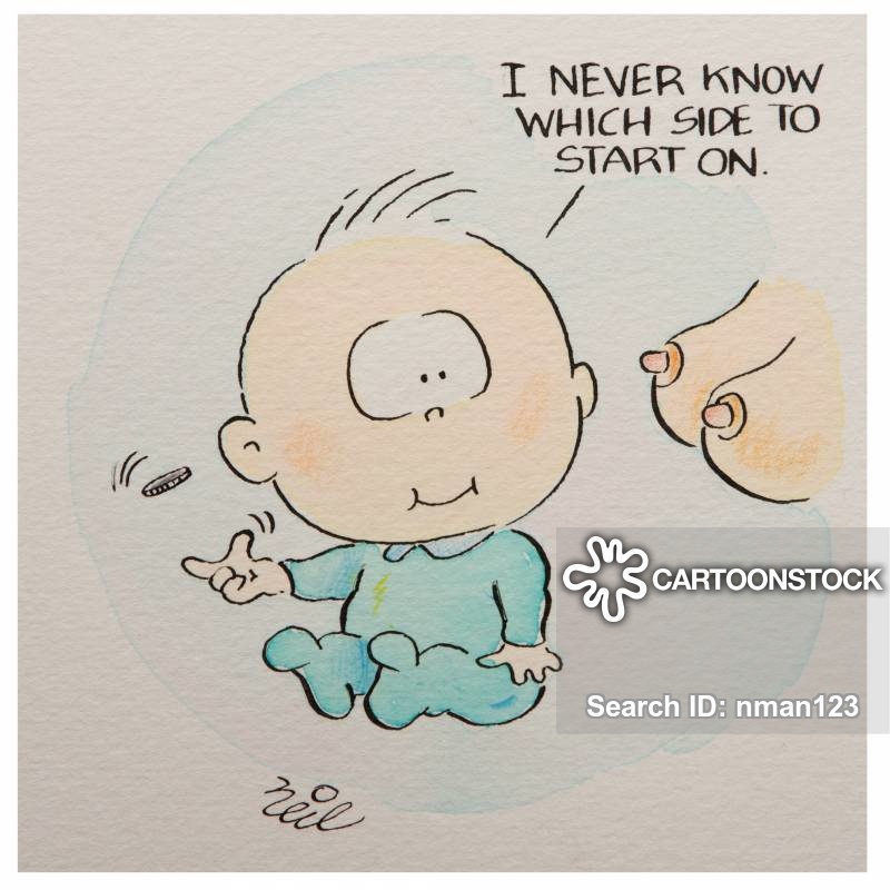 Breastfeeding Cartoons and Comics funny pictures from CartoonStock