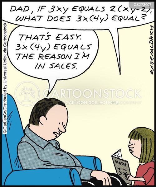 Math Problem Cartoons and Comics - funny pictures from CartoonStock