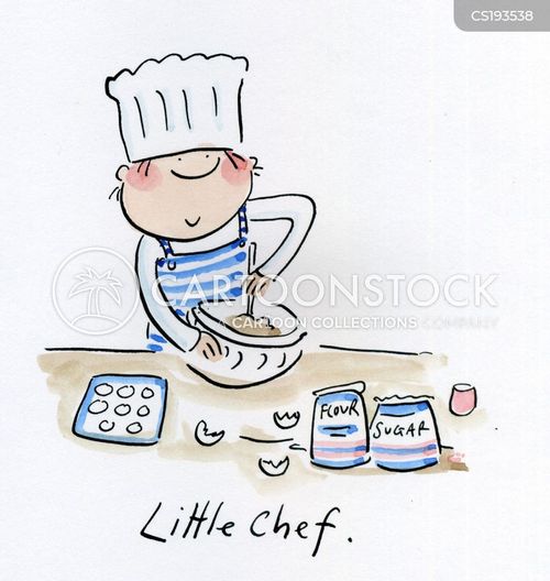 Kids Cooking Cartoons and Comics - funny pictures from CartoonStock