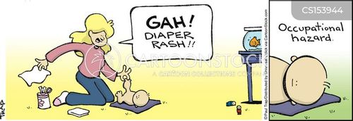 Diaper Rash Cartoons and Comics - funny pictures from CartoonStock
