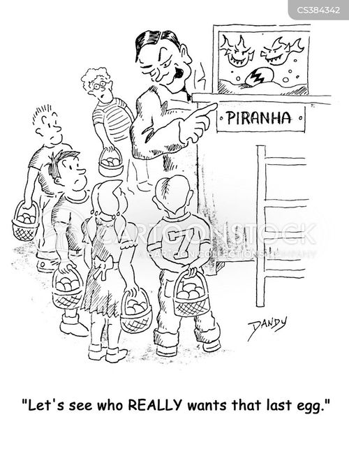 Egg Hunt Cartoons and Comics funny pictures from CartoonStock