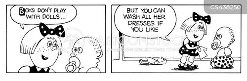 Gender Discrimination Cartoons and Comics - funny pictures from