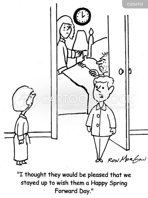 Changing Clocks Cartoons and Comics funny pictures from CartoonStock