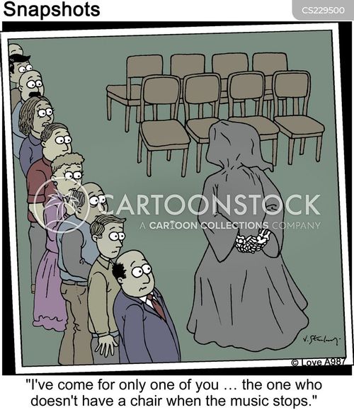 Musical Chairs Cartoons and Comics funny pictures from CartoonStock