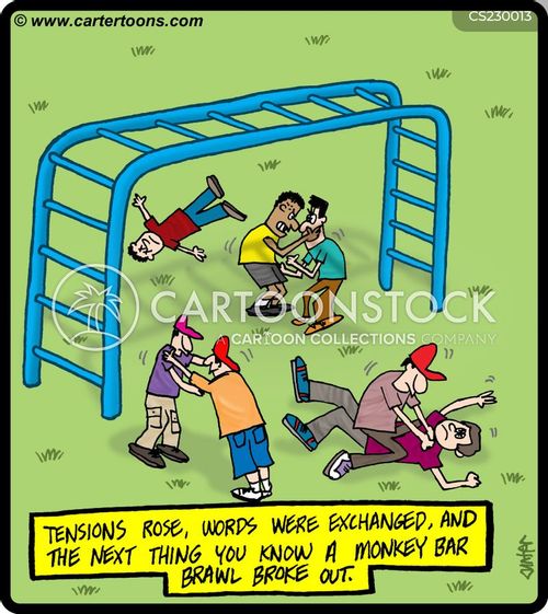 Playground Equipment Cartoons and Comics - funny pictures from CartoonStock