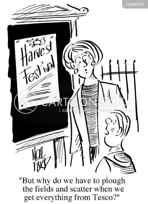 Harvest Festival Cartoons And Comics Funny Pictures From Cartoonstock