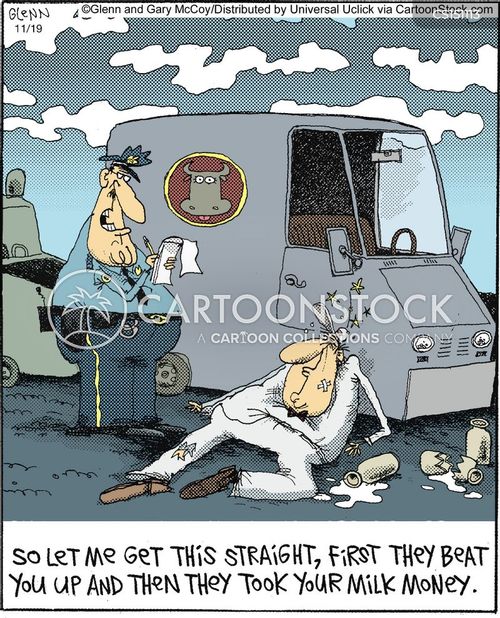 Milkman Cartoons and Comics funny pictures from CartoonStock