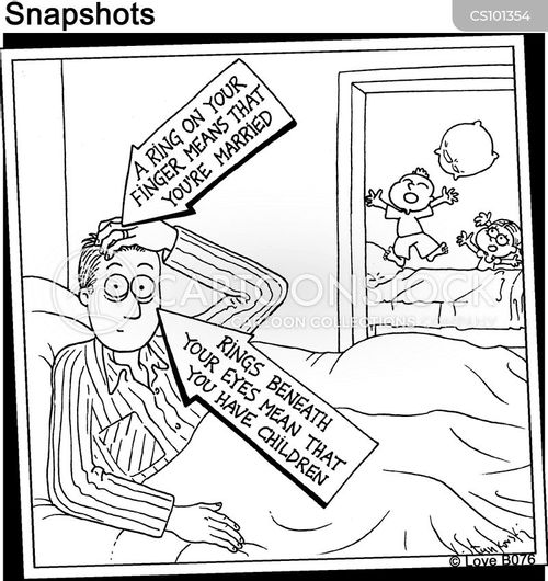 Eye Bags Cartoons and Comics funny pictures from CartoonStock