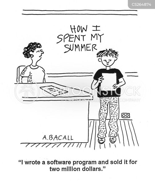 Software Program Cartoons and Comics - funny pictures from CartoonStock