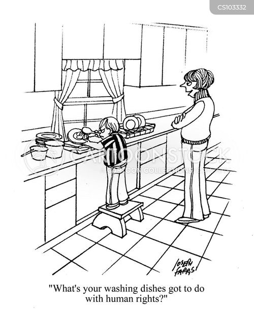 Washing Up Cartoons and Comics funny pictures from CartoonStock