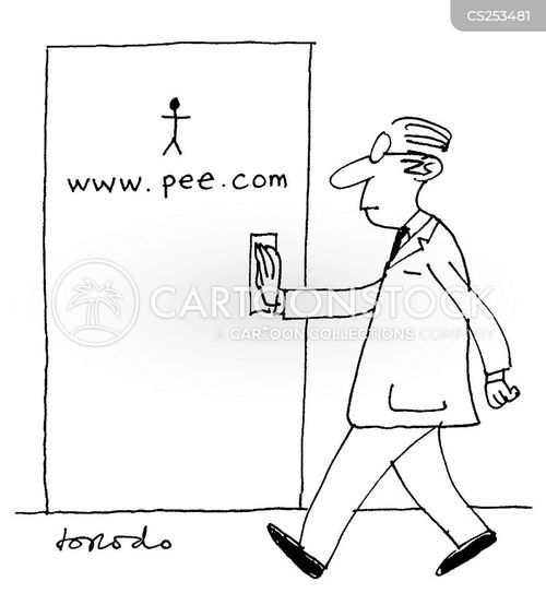 Public Washroom Cartoons and Comics - funny pictures from CartoonStock