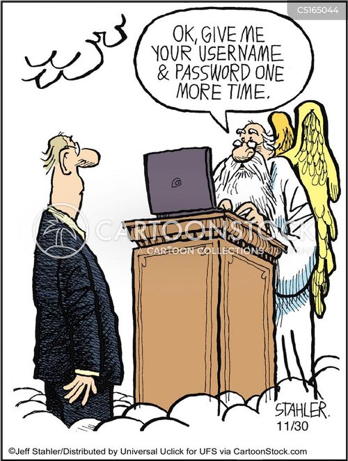 Pearly Gates Cartoons and Comics funny pictures from CartoonStock