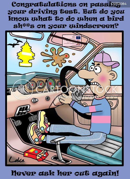 Driving Test Cartoons and Comics - funny pictures from CartoonStock