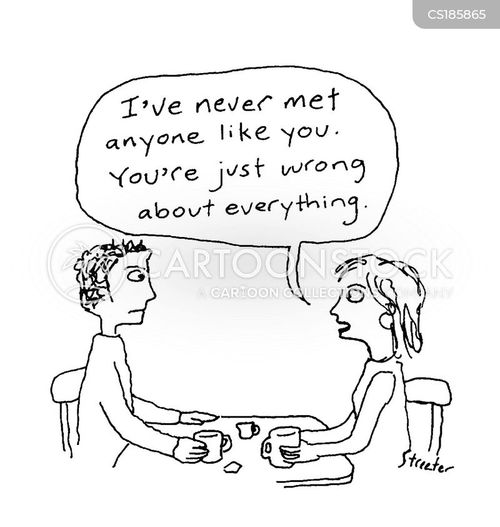 Compatibility Cartoons and Comics funny pictures from CartoonStock
