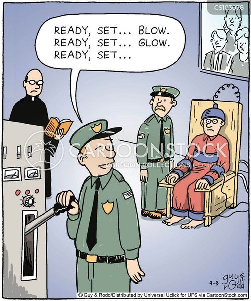 Electric Chairs Cartoons and Comics - funny pictures from CartoonStock