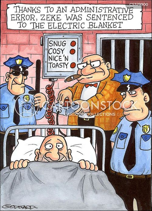 Electric Blanket Cartoons and Comics funny pictures from CartoonStock