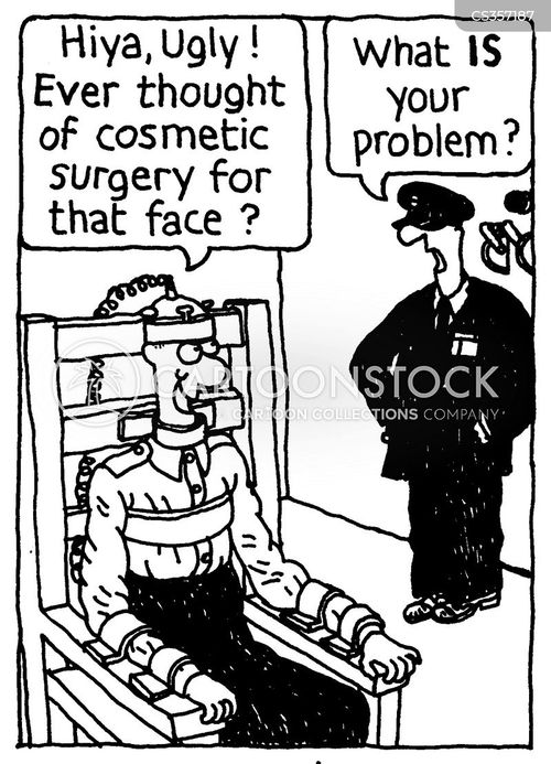 Ugly Face Cartoons And Comics Funny Pictures From Cartoonstock
