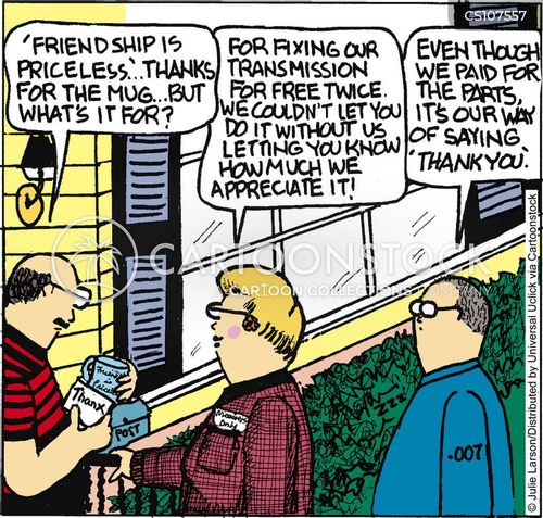 Ungratefulness Cartoons and Comics - funny pictures from CartoonStock