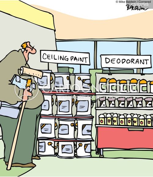 Deodorant Cartoons and Comics funny pictures from CartoonStock