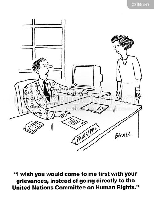 Grievance Cartoons and Comics funny pictures from CartoonStock