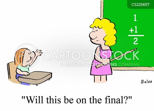 'Will this be on the final?'