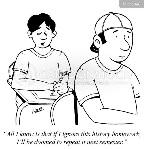 History Assignment Cartoons and Comics - funny pictures from CartoonStock