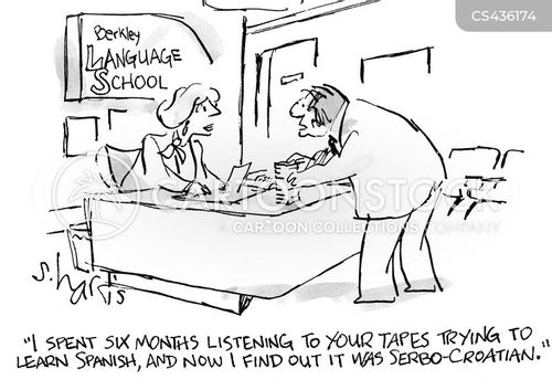 Language School Cartoons And Comics - Funny Pictures From Cartoonstock