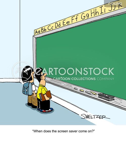 Chalkboard Cartoons and Comics funny pictures from CartoonStock