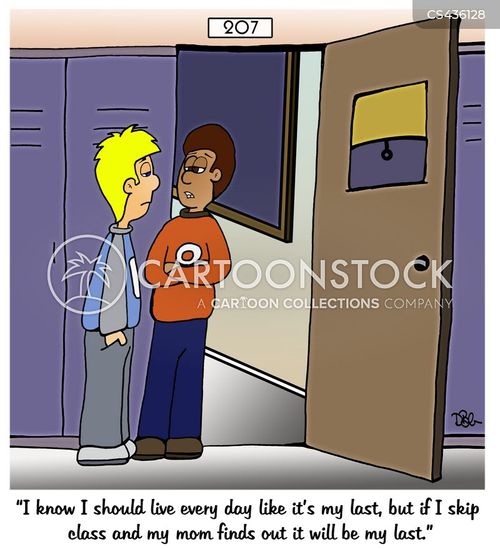 Skipping Class Cartoons And Comics - Funny Pictures From Cartoonstock