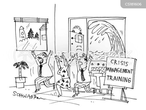 Tsunami cartoon
