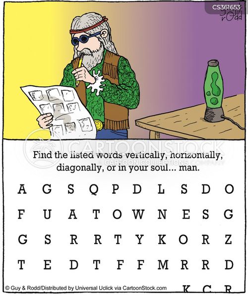 Word Puzzles Cartoons and Comics - funny pictures from CartoonStock