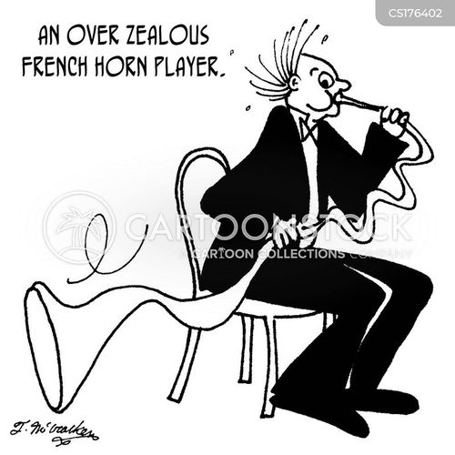 French Horn Cartoons and Comics funny pictures from CartoonStock