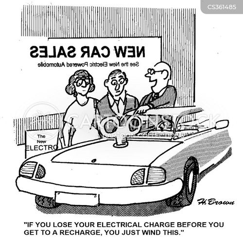 Electrical Charge Cartoons and Comics funny pictures from CartoonStock