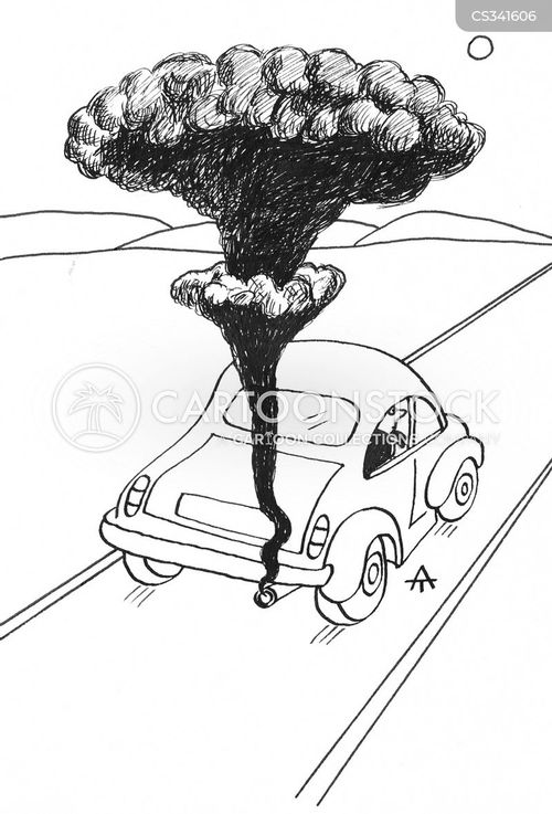 Exhaust Pipe Cartoons and Comics funny pictures from CartoonStock