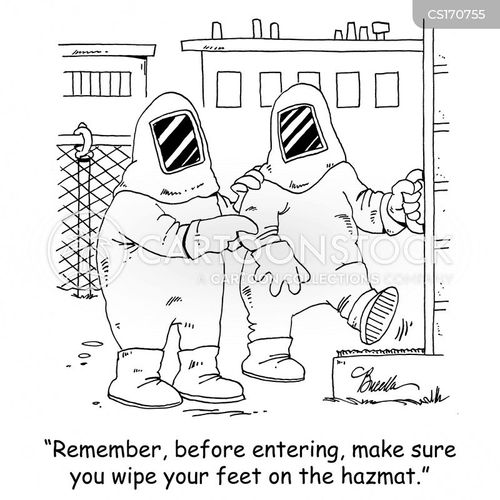 Hazmat Suit Cartoons And Comics Funny Pictures From Cartoonstock 3538