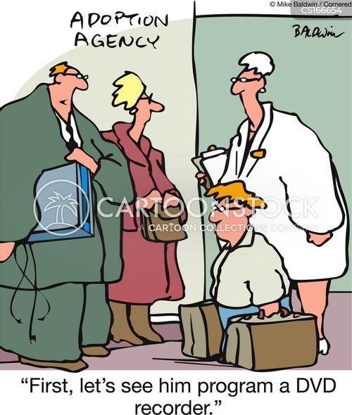 Adoptions Cartoons and Comics funny pictures from CartoonStock
