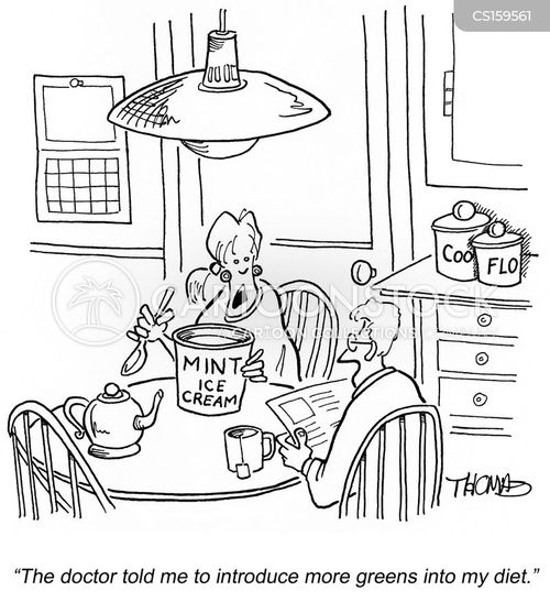 Mint Ice Cream Cartoons and Comics funny pictures from CartoonStock
