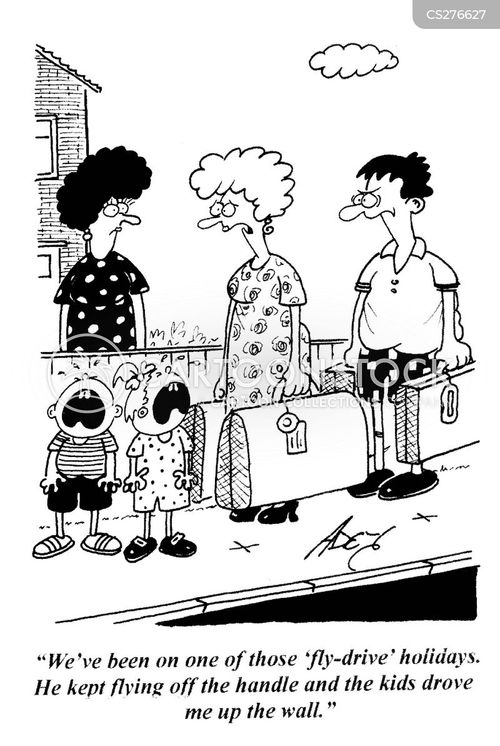 Flying Off The Handle Cartoons and Comics funny pictures from