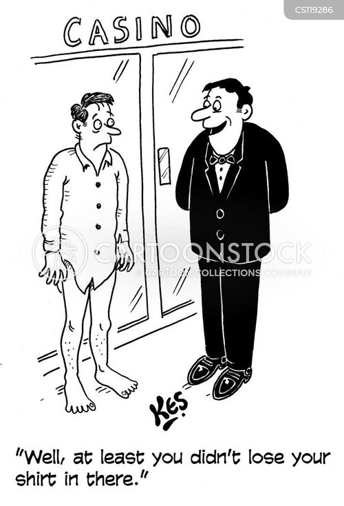 Lose Your Shirt Cartoons and Comics funny pictures from CartoonStock